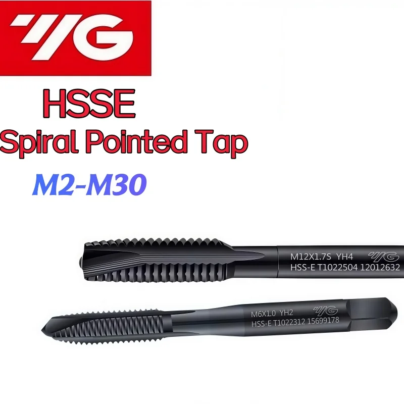South Korea YG-1 Yangzhiyuan HSSE multi-purpose Steel Spiral Pointed Tap M2M3M4M5M6M8M10M12-M36