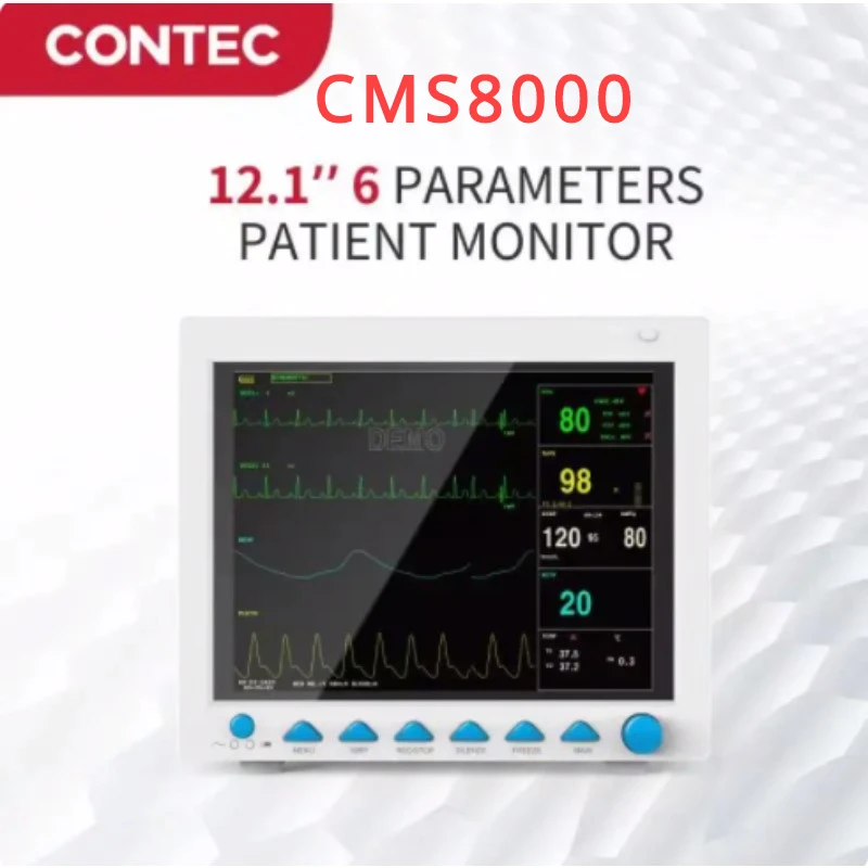 Монитор пациента CONTEC CMS8000, 6 параметров, 12,1 дюйма