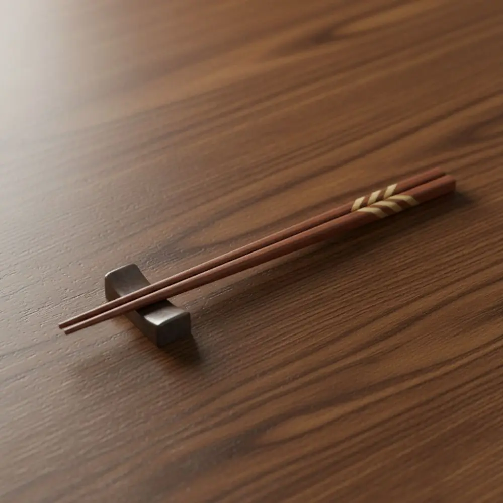 10 Pairs Tableware Wooden Japanese Sushi Chopsticks Reusable Nonslip Cuisine Chopstick Vintage Chopsticks Dinning Table