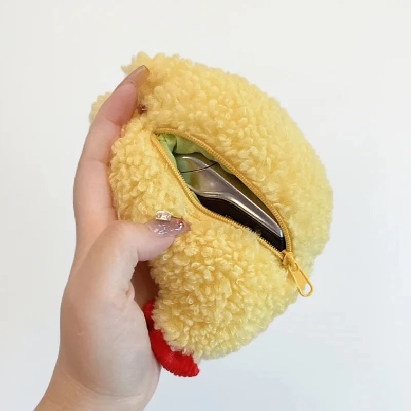 Bolsa para auriculares de camarón Tempura Original, juguete de camarón de peluche, colgante, bolsa para llaves, accesorio, decoración de coche, colgante de regalo de cumpleaños, 2025 nuevo