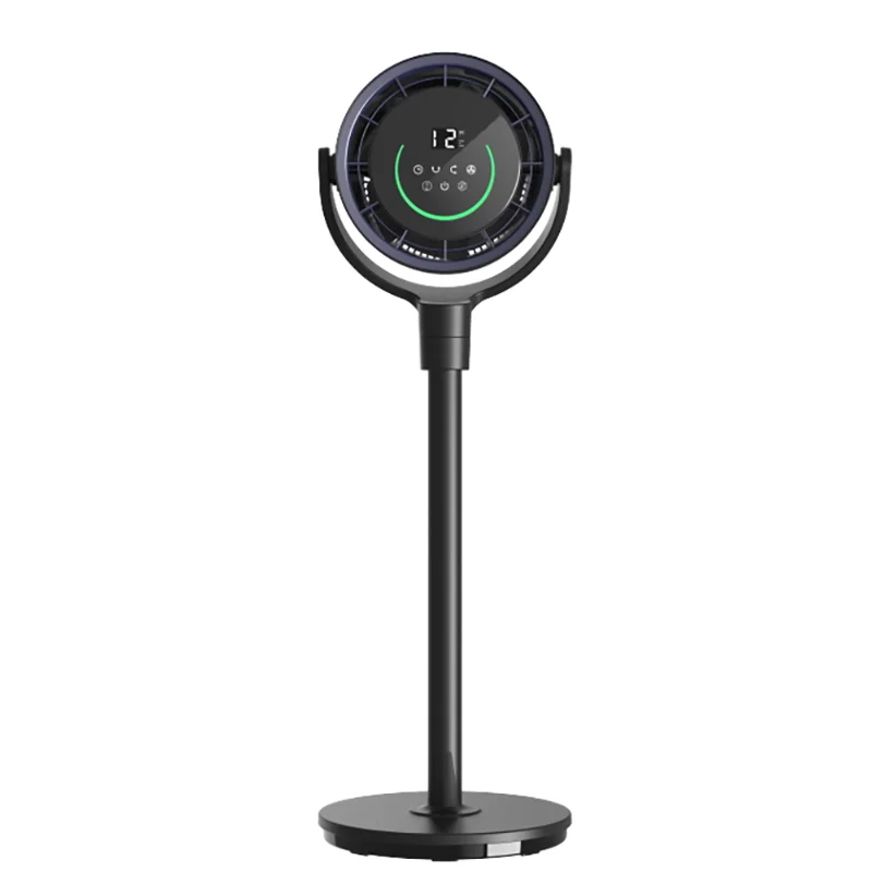 Control Smart Air Cooler Circulation Tower Fan with HEPA Filter Bladeless Air Purifier Fan for Household Use Made Plastic