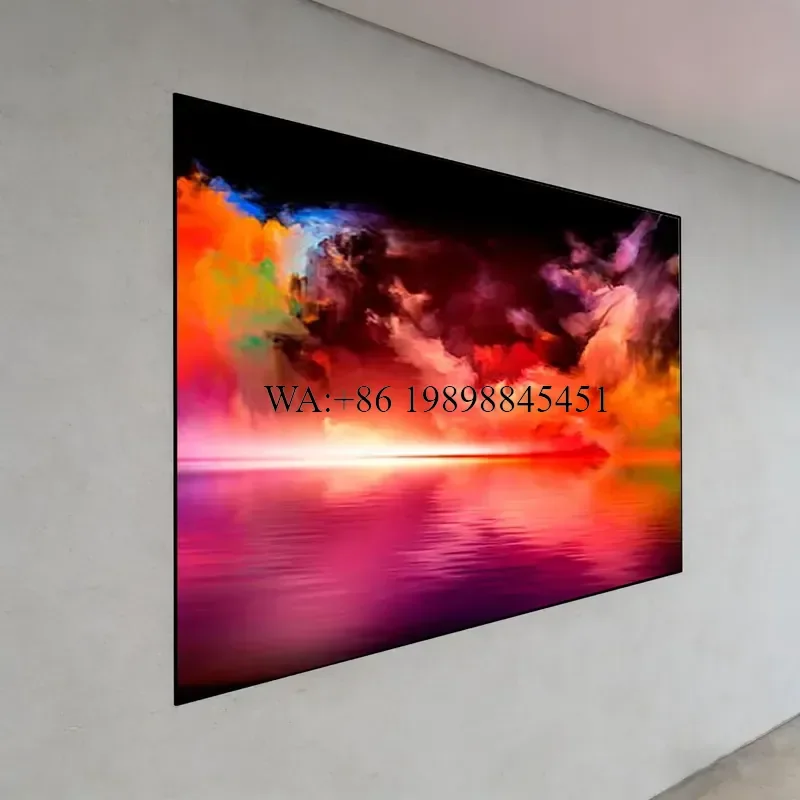 WMWMNU Full Sizes Commercial Indoor Stretched Slim Bar LED Display Horizontal Touch Screen Text 1 Year Warranty SDK Marketing