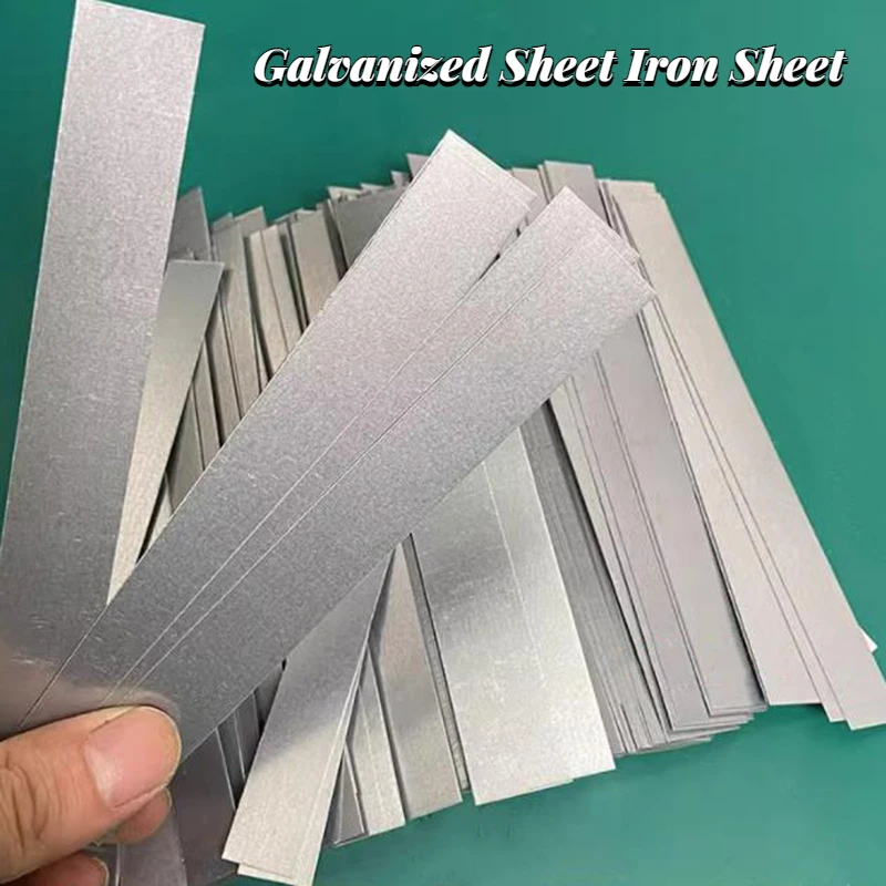 Anti-rust Folding Folha de Ferro Galvanizado Handmade Pequena Shell de Ferro Processamento Personalizado 03 mm de Espessura 20 Pcs 50 Pcs 100 Pcs