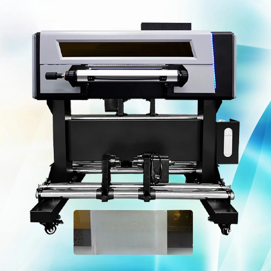 automatic uv dtf uvdtf printer 4 head a2 size dtf uv dtf drucker printer roll it printing machine with 4 head