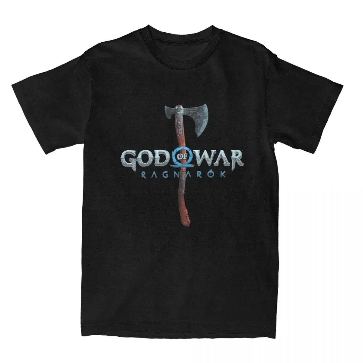 Camiseta de God Of War Ragnarok para hombres y mujeres, camisetas impresionantes del juego Merch, camisetas de manga corta con cuello redondo, regalo de cumpleaños de algodón puro, Tops2024