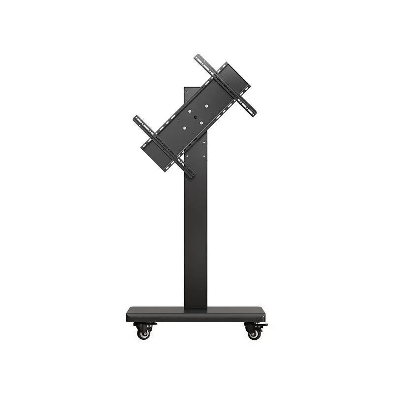 Mobile TV Cart for 26-65 Inch TVs up to 110lbs Height Adjustable Shelf Rolling Floor Stand with Wheels  600x400mm