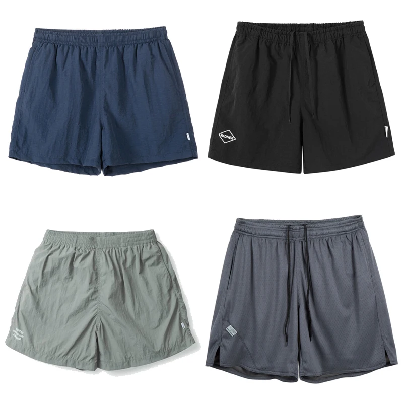 

High Street MADNESS Casual Shorts Japanese Summer Men Women Sports Breathable Loose MDNS Shorts