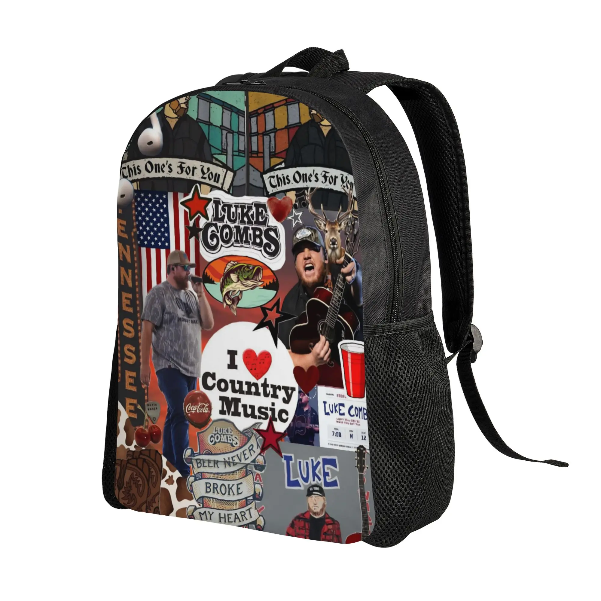 Lukes Combs Tour 2026 Children Backpack for Girls Boys Kids  Backpacks Cartoon Preschool Child School Bags