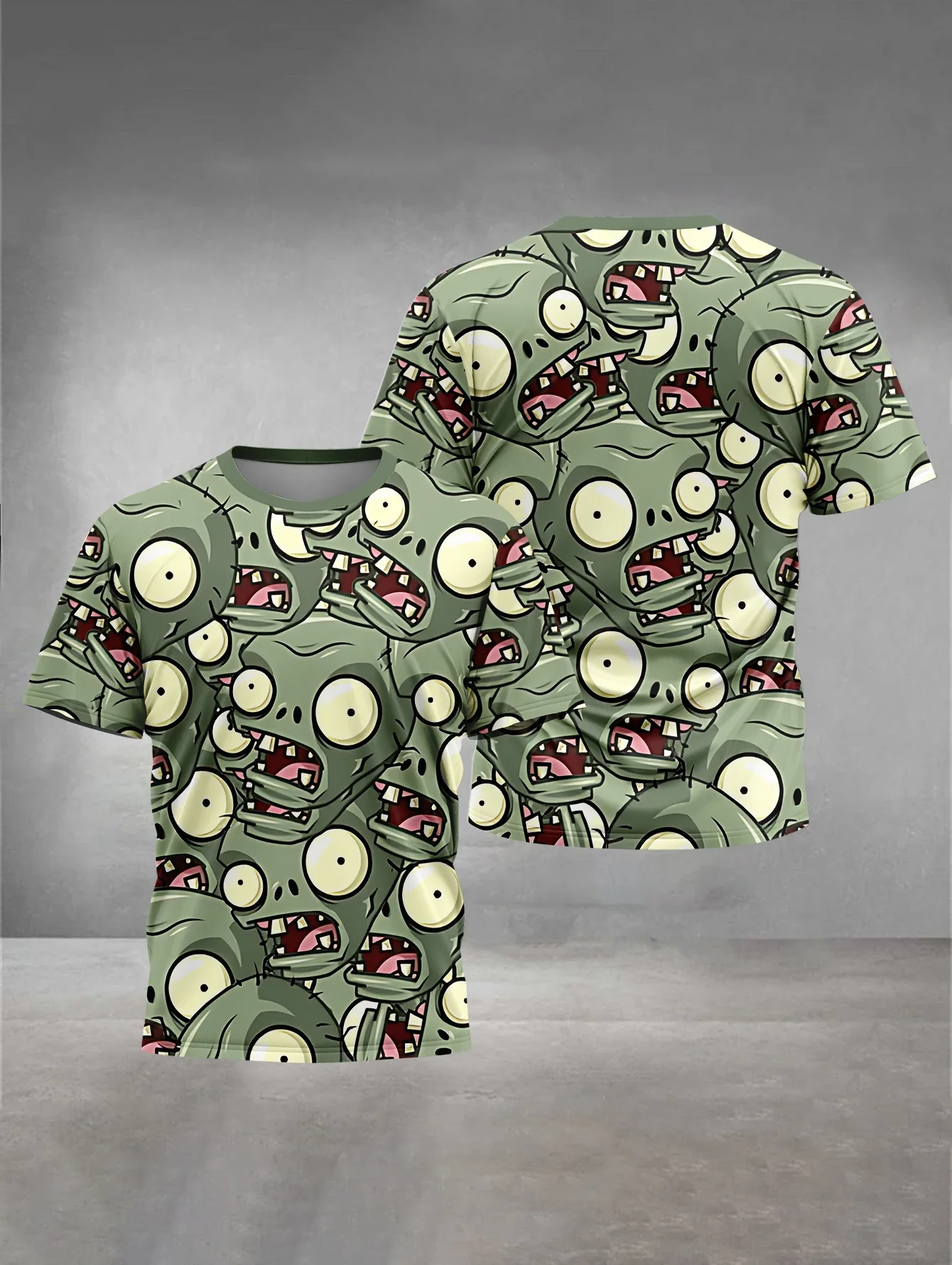 ثلاثية الأبعاد طباعة الساخن لعبة النباتات مقابل الكسالى ملابس الطفل 3 إلى 14 سنة الذكور الملابس في الهواء الطلق للأطفال صبي فتاة الطفل تي شيرت