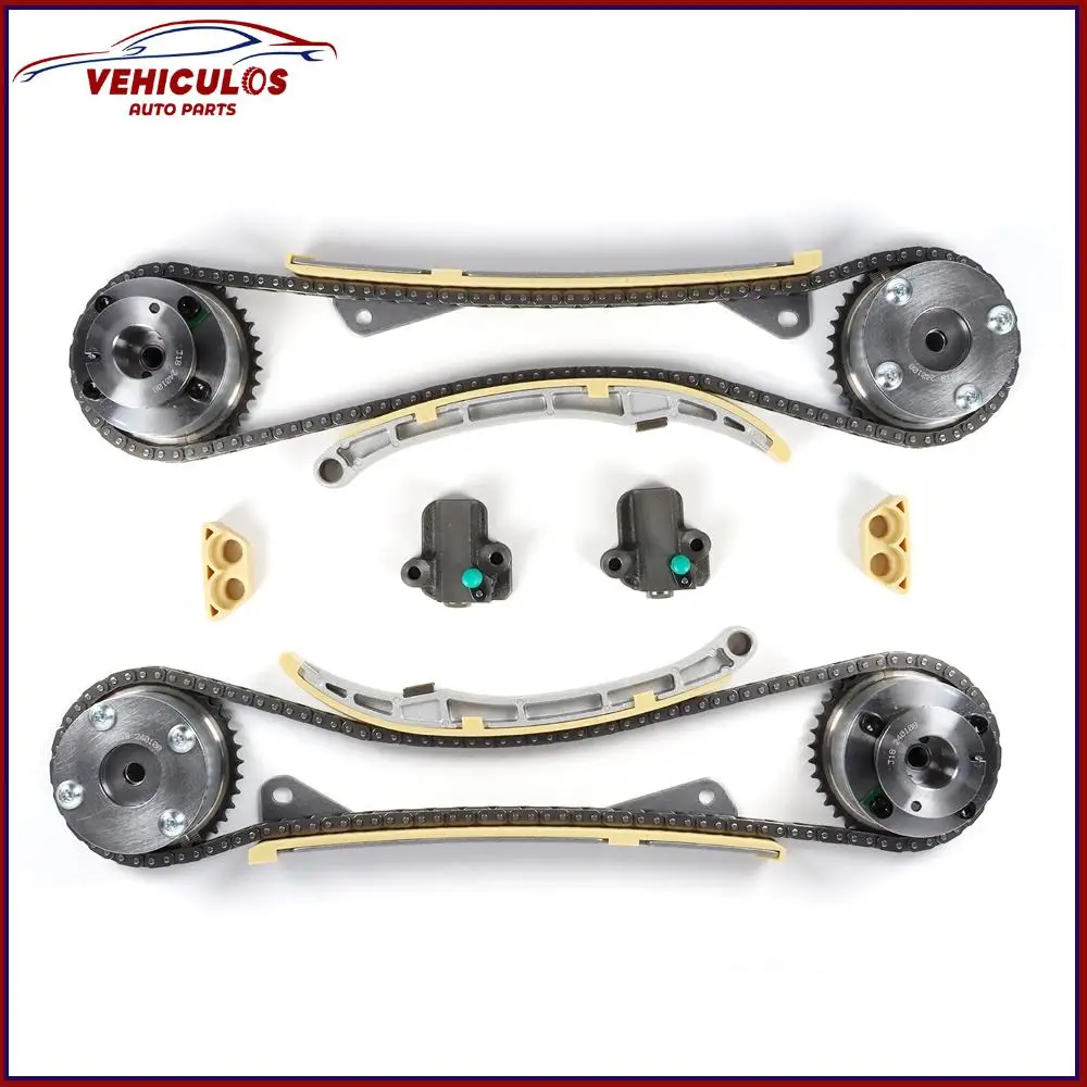 

New Engine Timing Chain Kit VVT Gear 24370-3CGA0 For Azera Genesis Sedan Santa Fe Palisade Cadenza K900 Sedona Stinger Telluride