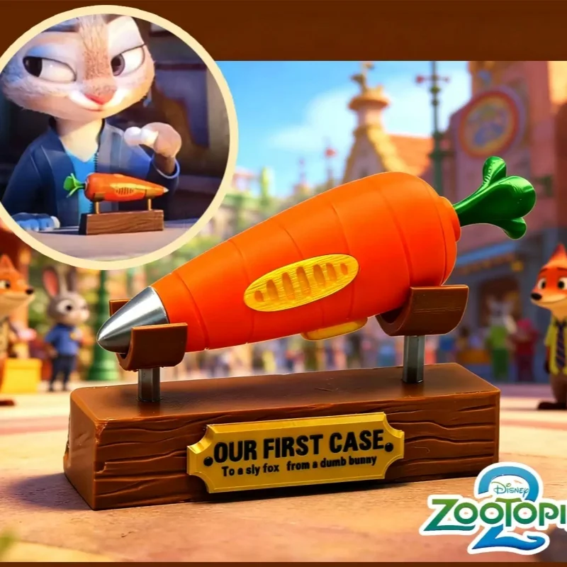 

Zootopia 2 Judy Carrot Holder And Nick Non-Functional Display Models Collectible Toy Figures For Fans