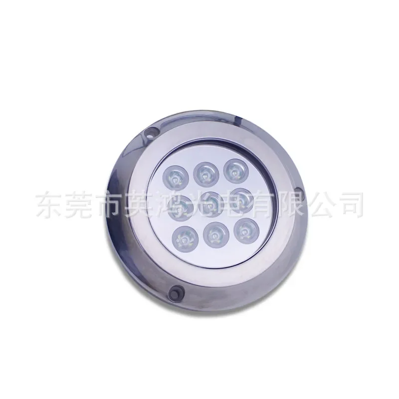 RGB LED Underwater Light 316 Stainless Steel High Power Swimming Pool Lamp Yacht Boat Submersible Lighting Fixture Waterproof