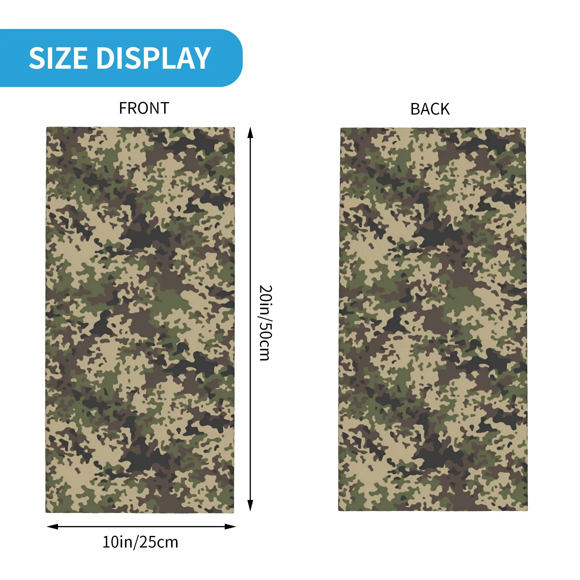 ผ้าพันคอคลุมศีรษะแบบคลาสสิค ลายพราง สำหรับฤดูหนาว ผู้ชาย ผู้หญิง เล่นสกี ปั่นจักรยาน ผ้าคลุมหน้า บาลาคลาวา ผ้าพันคอแบบหลอด ผ้าปิดหน้า