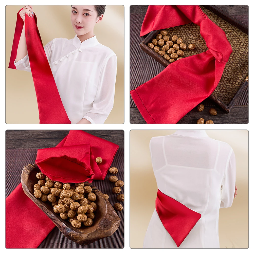 

Red 300g Body Massager Cloth Material Safe Massage Back Shoulder Portable Muscle Massager For Home Travel