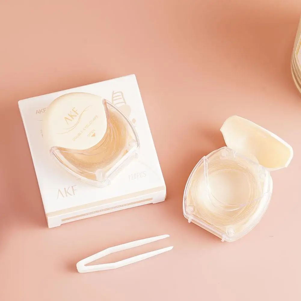 AKF Double Eyelid Patch ที่มองไม่เห็นธรรมชาติทนทานเทปตา Eyelid Lifter Strips ไม่มีร่องรอยเครื่องมือแต่งหน้า