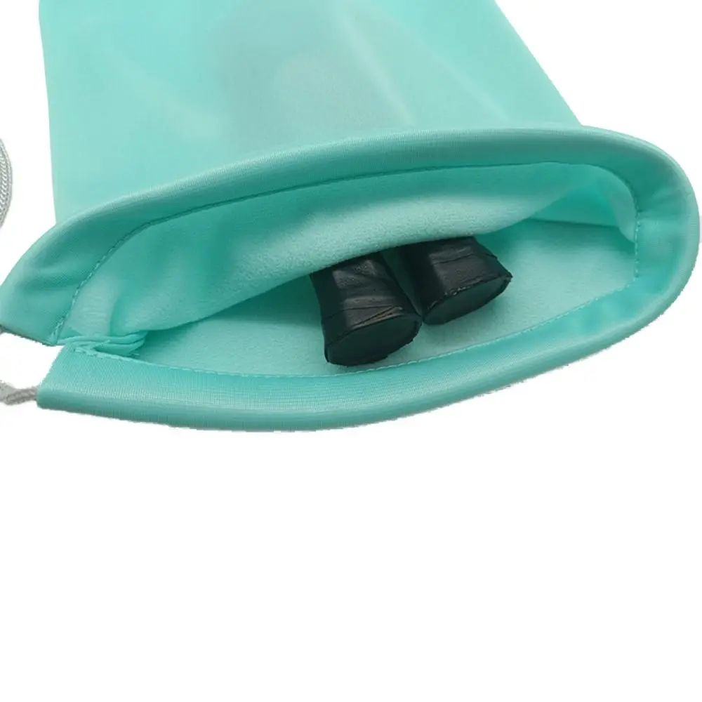 حقيبة مضارب تنس الريشة السميكة ذات سعة كبيرة ، غطاء كيس مضرب ، مقاوم للأوساخ ، أكمام واقية سوداء