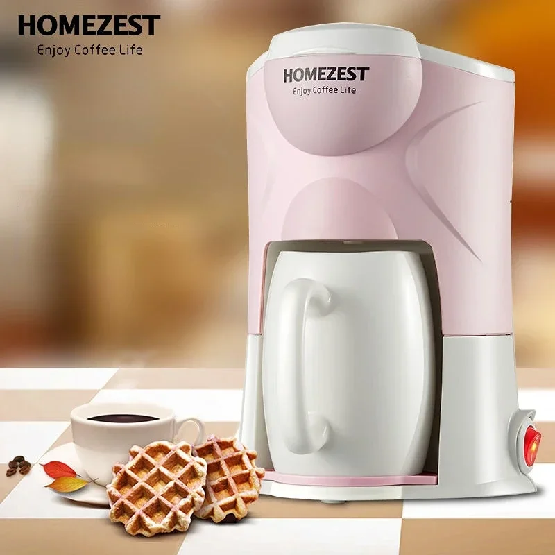 ماكينة قهوة اسبريسو مع مطحنة ، ماكينة قهوة منزلية صغيرة ، بالتنقيط ، صانعة شاي ، آلية