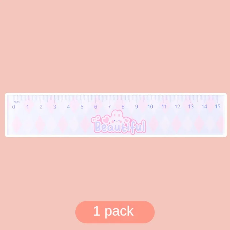 Easy To Use Cute Drawing Ruler Practical And Creative Floral Ruler Innovative Design High-quality Materials Accurate Measurement