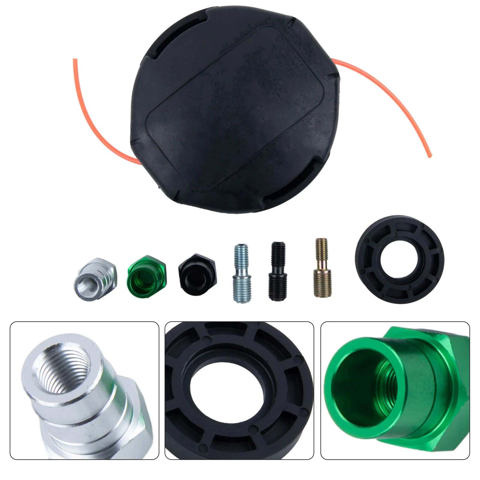 

String Trimmer Head Kit For Echo Speed-Feed 400 Head, SRM-225, SRM-230, SRM-210 Lawn Mower Grass Cutter Replacement Parts