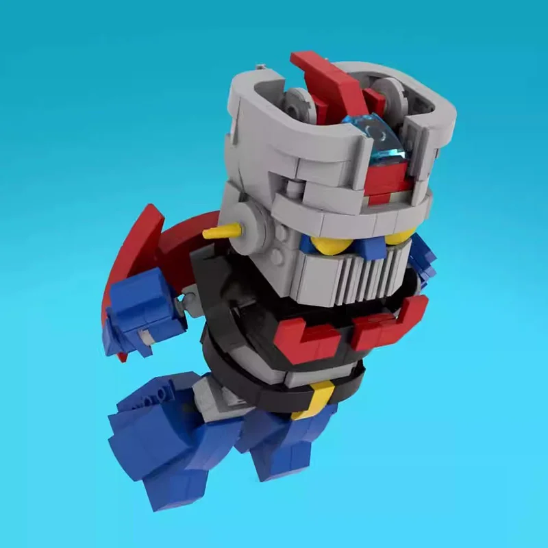 MOC Heißer Anime Dämonengott Z Film Actionfigur Allmächtiger Roboter Baustein-Set Mech-Modell DIY Kinder-Montage-Spielzeug Geburtstagsgeschenk – Detail 2