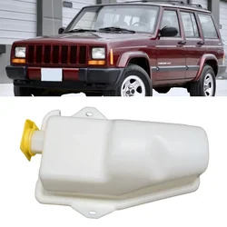 Car Engine Expansion Bottle With Cover Coolant Overflow Recovery Tank For Jeep Comanche 91-92 Cherokee XJ 1991-2001 52027984