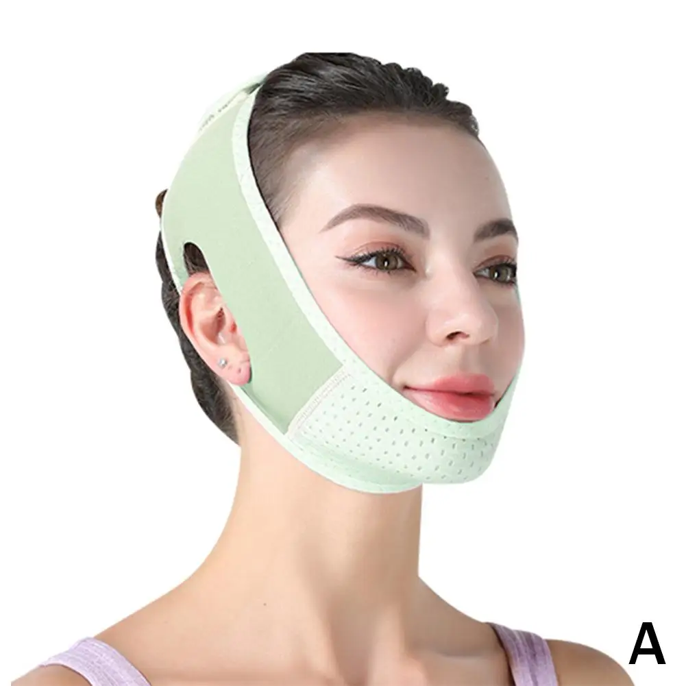 Sangle Amincissante pour le Visage, Autocollants Anti-Bandage, Ceinture, Masque Ovale, W5M2