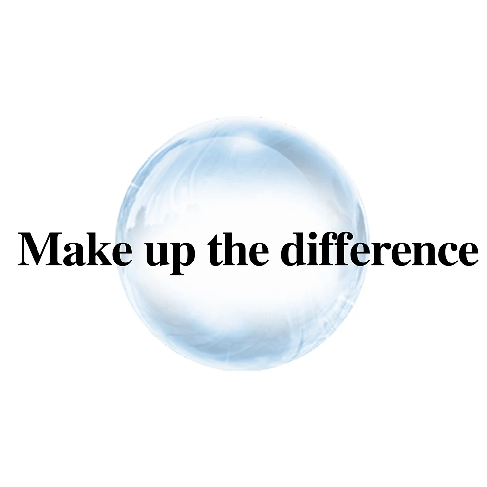 Make up the difference