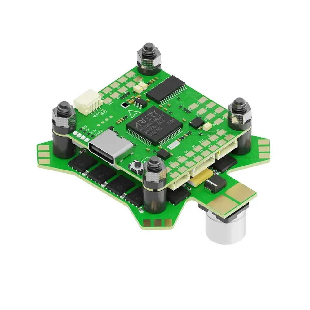 AvaCoreiFlight BLITZ ATF435 55A Stack BLITZ ATF435 Flight Controller With BLITZ E55S 4-IN-1 2-6S ESC For RC FPV Freestyle Racing