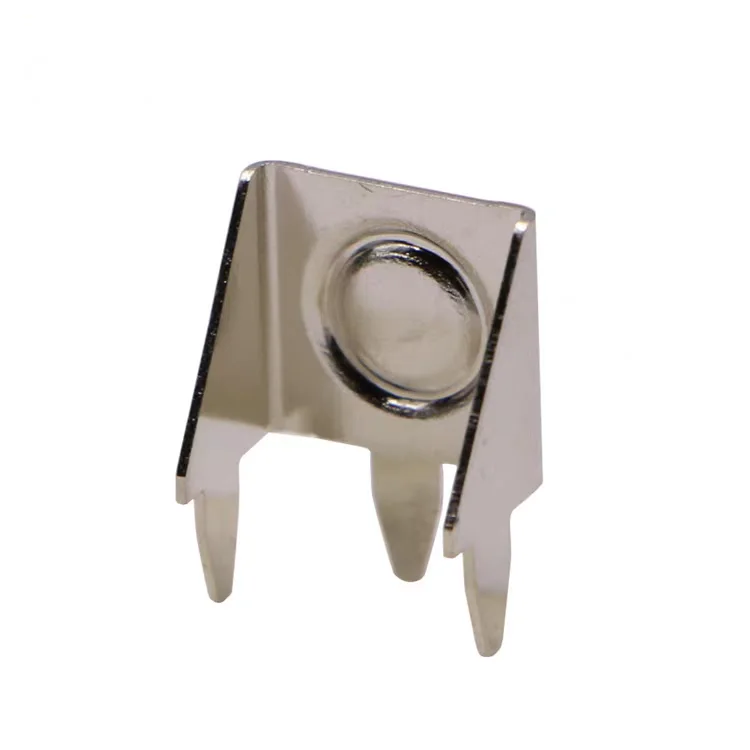 Precioso estampado AA، CR2، CR123A THM Contacto de Batería de botón P/N 596 بديل كيستون