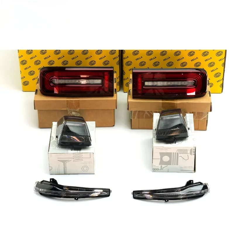 2025 جديد G فئة LED الذيل مصباح الضوء الخلفي الأحمر لمرسيدس W465 السيارات سيارة الضوء الخلفي ملحق