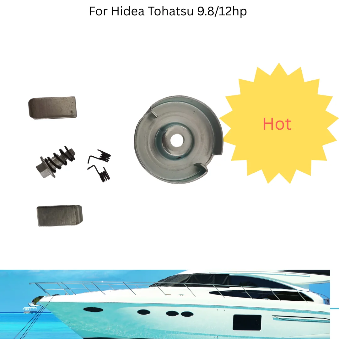 

Hidea & Tohatsu 9.8/12HP Outboard Motor Launcher Grip Claw Hand – Premium Engine Accessory