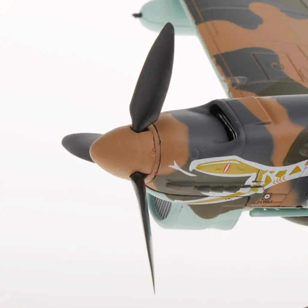 1:72 스케일 JU87 항공기 헬리콥터 다이캐스트 합금 모델 공군 수집품 홈 오피스 장식