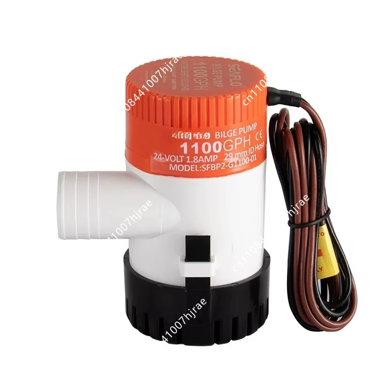 1100GPH 24v Small DC Solar Submersible Bilge Pump, High Quality