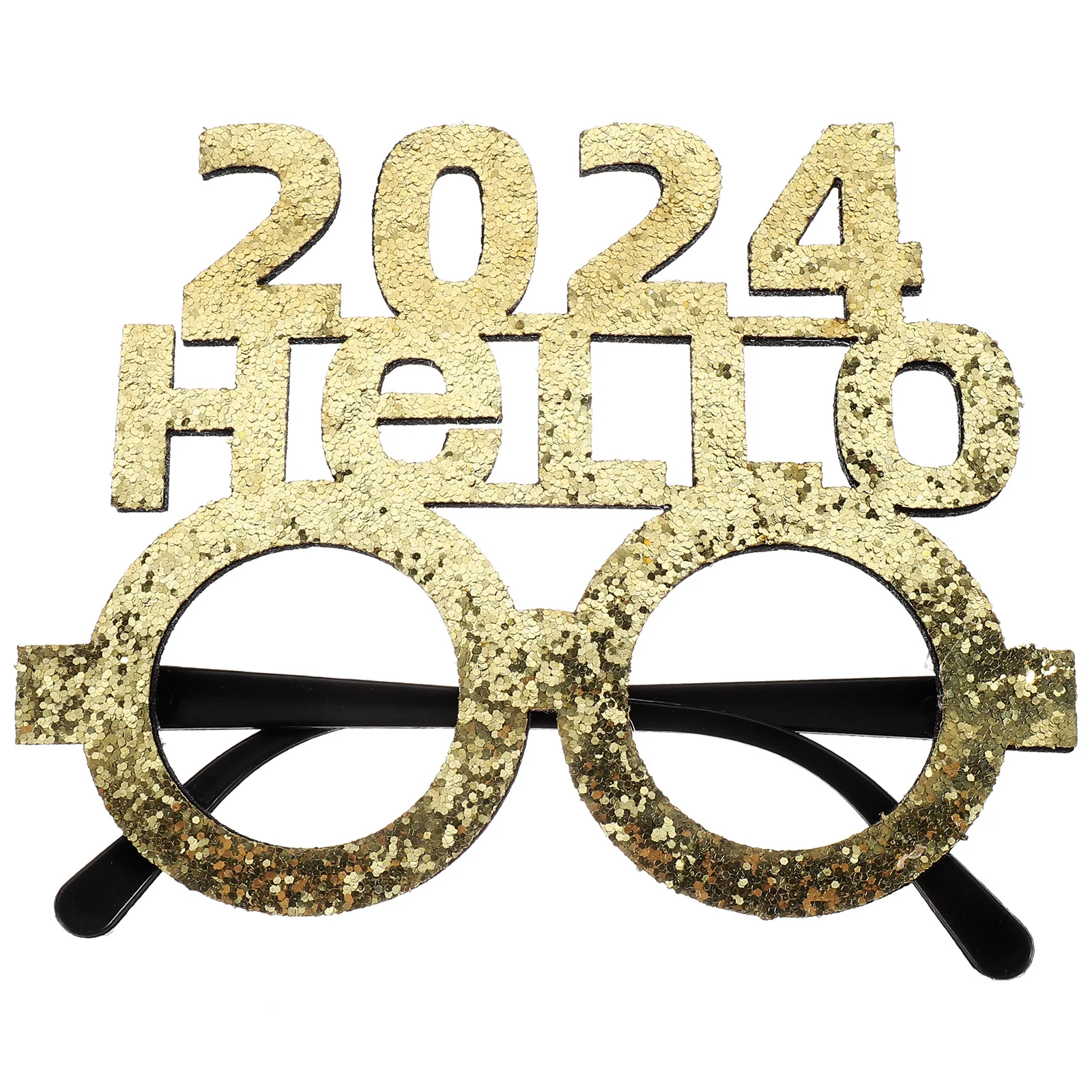 

New Year Decoration Glasses Eve Party Funny Eyewear Eyeglasses Festival Sunglasses Makeup Costume Props