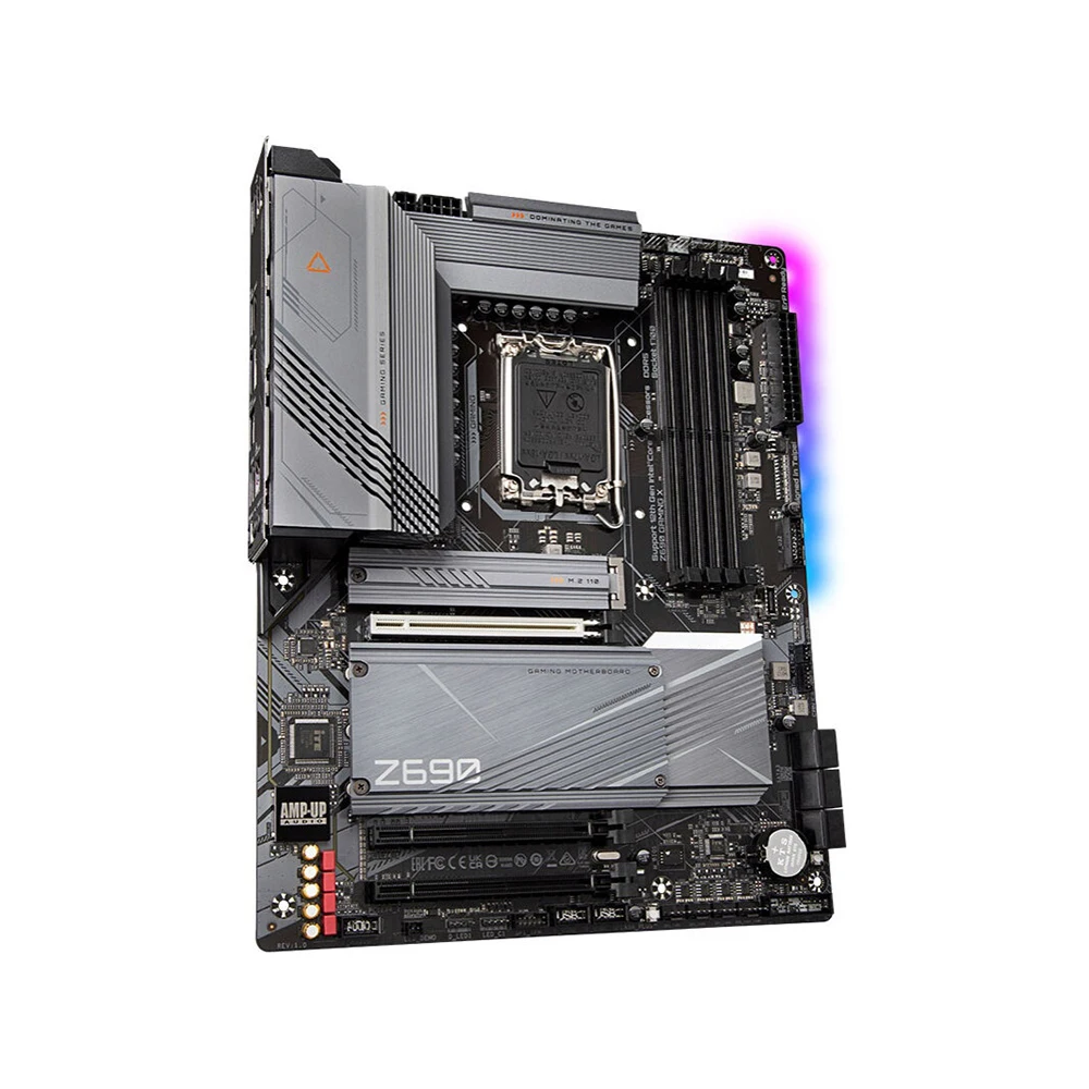 GA Z690 GAMING X For Gigabyte LGA 1700 DDR5 128GB PCI-E 5.0 ATX Desktop Motherboard DIY Brand