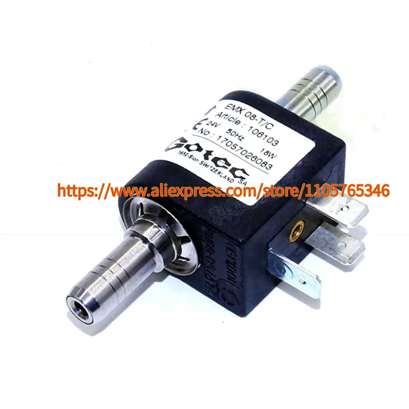 1pcs EMX08-T/C Switzerland Gotec Micro Electromagnetic Piston Pump 106103 24V 18W