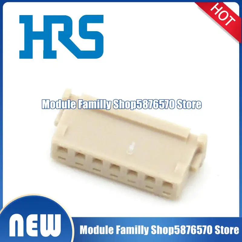 100/ชิ้น/ล็อตขั้วต่อ DF13-7S-1.25C ใหม่และดั้งเดิม