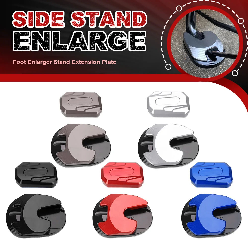 

Motorcycle Accessories Side Stand Enlarger Kickstand Enlarge Plate Pad