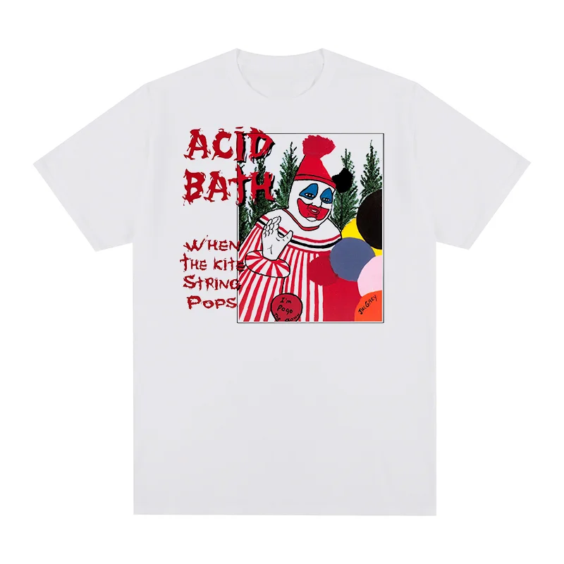 

Acid Bath Vintage T-shirt When Kite Line Pops Sludge Heavy Metal Hate Eyes Cotton Men T shirt New TEE TSHIRT Womens tops