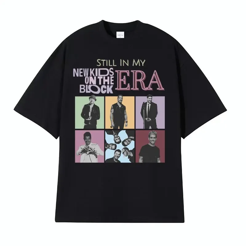 Still in My New Kids on The Block Era Graphics T Shirt Men's Clothing Fashion Vintage T-shirts Unisex Hip Hop Streetwear T-shirt