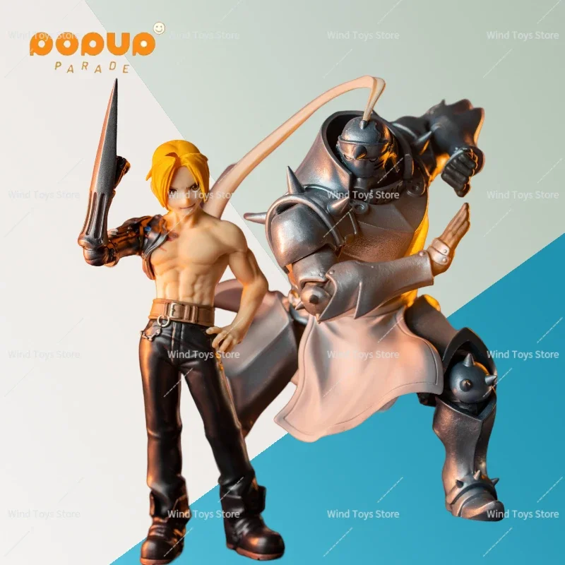 

In Stock GSC-Pop Up Parade Fullmetal Alchemist Edward Elric Alphonse Elric Action Figure, PVC Toy Model Collection Gift