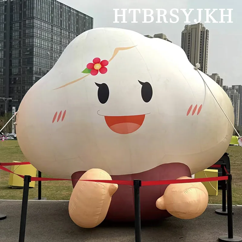 

Inflatable cute dolls with blowers, outdoor square and shopping mall large-scale event decoration air models