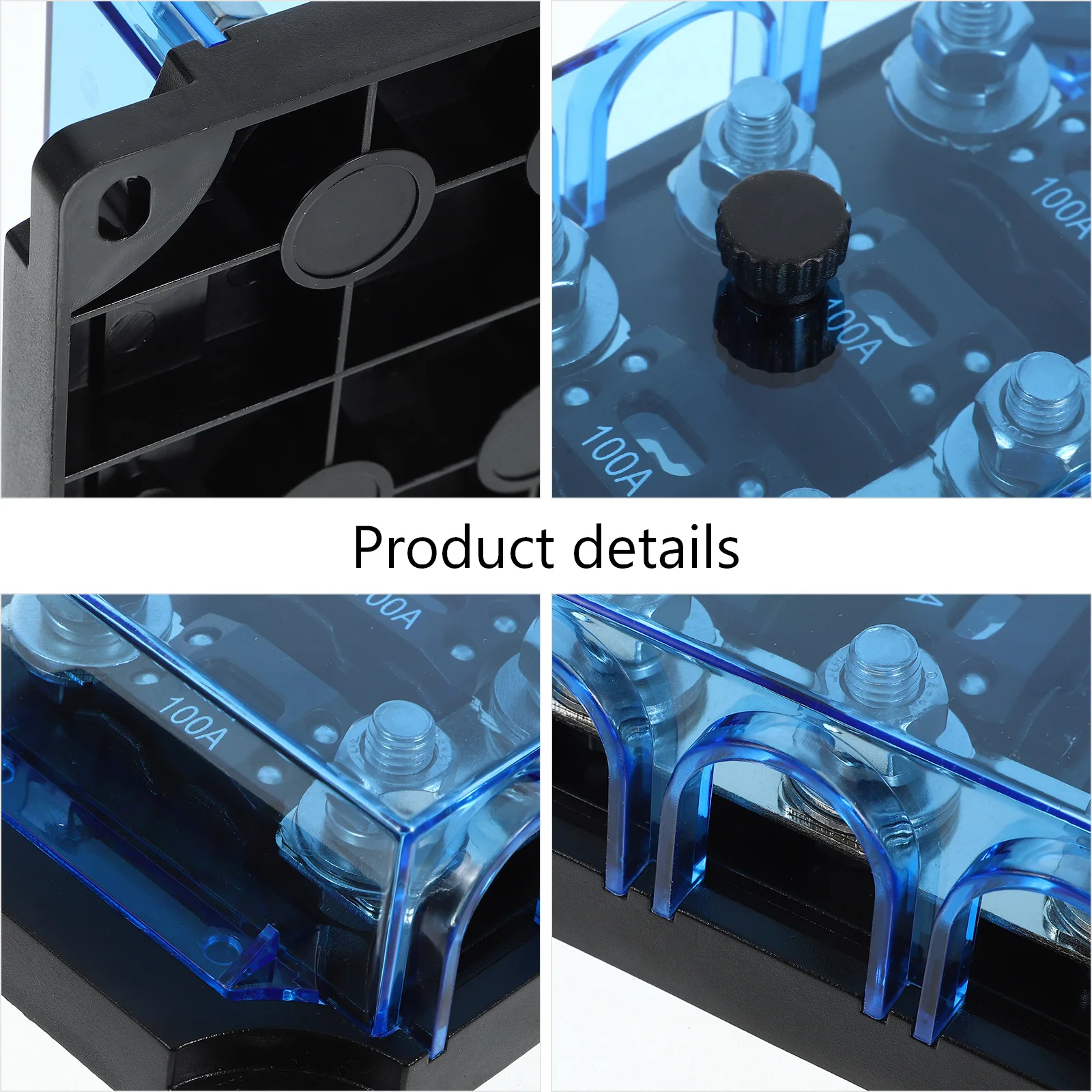 

Car Holder Automotive Box Boat Motorcycle Fuse Block Waterproof Auto Fuse Panel 12V Electrical System Protection Connector