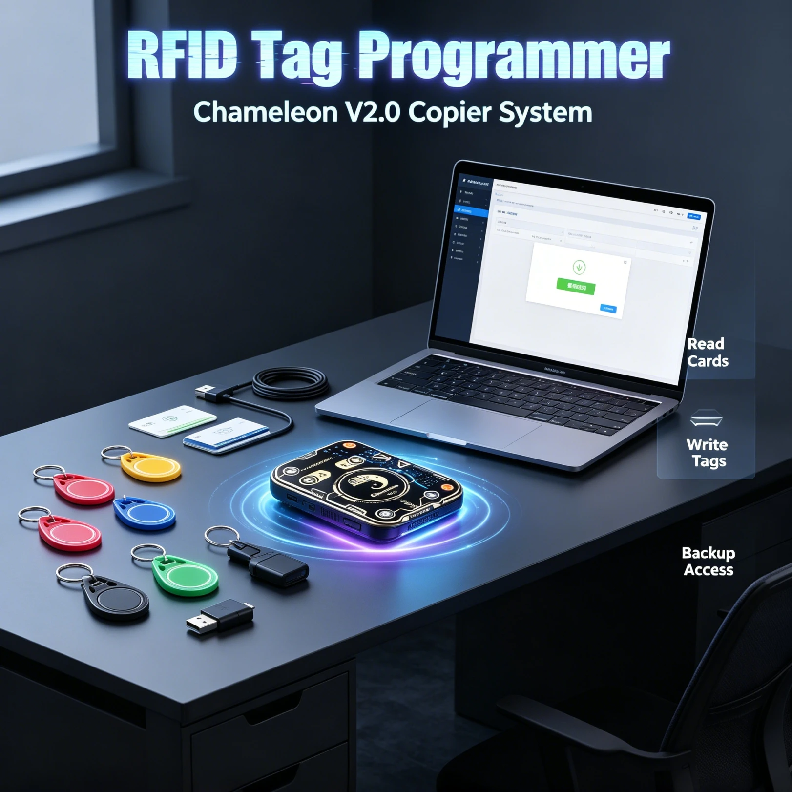dixsg-chameleon-ultra-Emulateur-de-carte-intelligente-sans-contact-compatible-nfc-lecteur-graveur-rfid-lecteur-de-puces-intelligentes-copieur-d'etiquettes