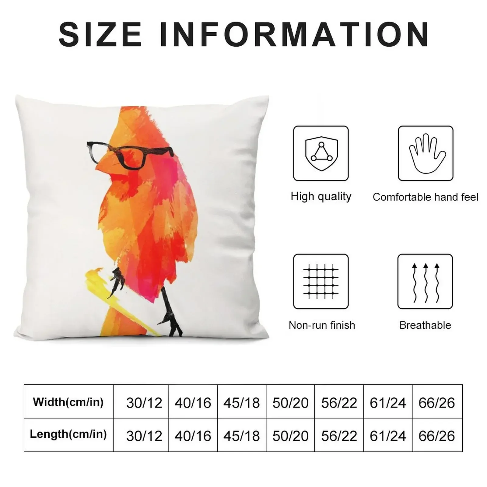 Punk Birdy Throw Pillow Cushions For Children Christmas Pillow home decor items pillow