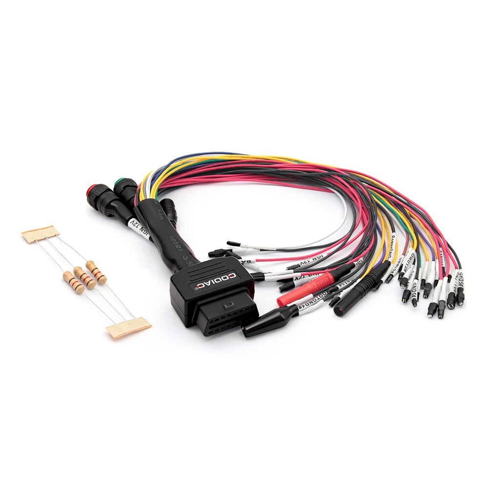 GODIAG Tricore OBD2 Adapter Jumper Cable Full Protocol Breakout Bench Work With MPPS KESS KTAG ECU Programmer Tool