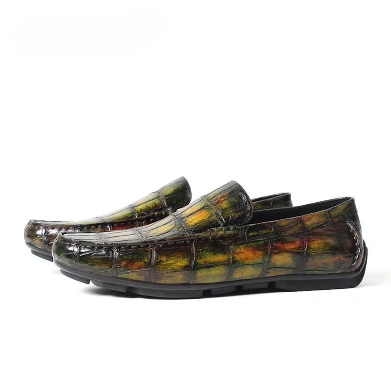 

Crocodile Leather Men Casual shoes Men's Derby Shoes Leisture Durable, Comfortable, Breathable & Stylish