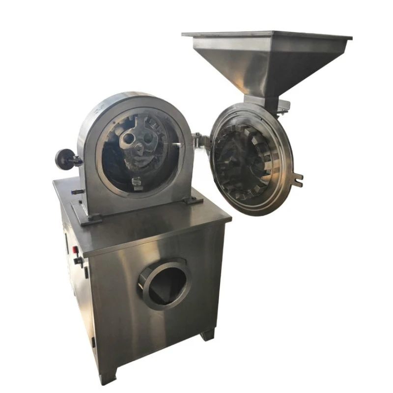 High-speed water-cooled, ultra-micro herbal pulverizer with dust removal function
