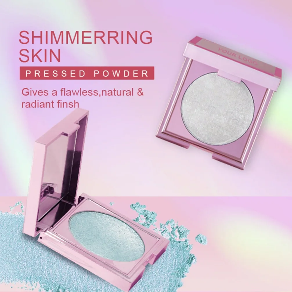 Vegane, wasserfeste, langlebige Creme zum Puder, Textmarker-Palette, Private Label, individuelles Gesicht, natürliches Kontur-Highlighter-Make-up