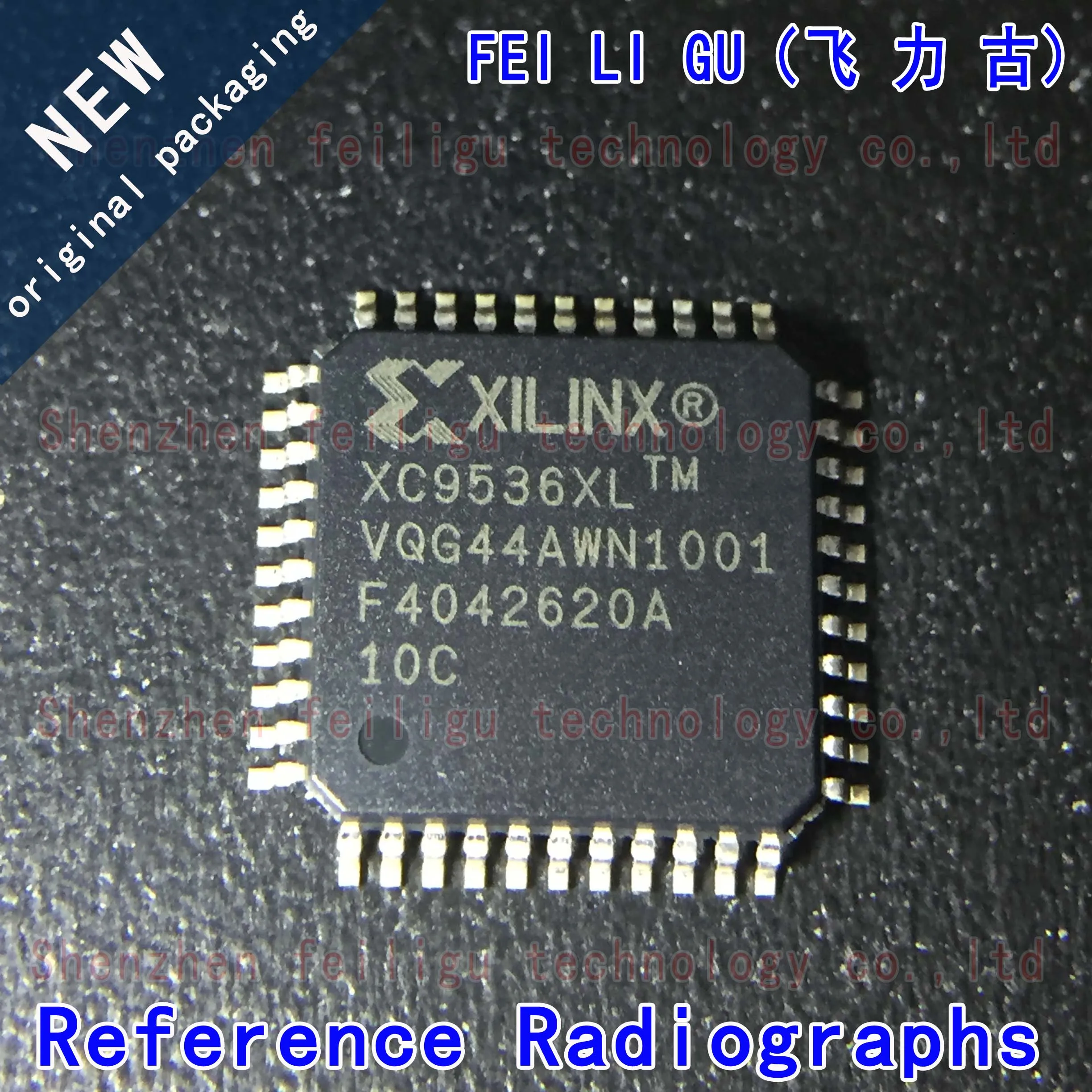 

1~30PCS 100% New original XC9536XL-10VQG44C XC9536XL-10VQ44C XC9536XL Package:TQFP44 Programmable Logic Device CPLD/FPGA Chip